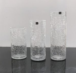 crack glass lampshade tube shade pendant glass shade