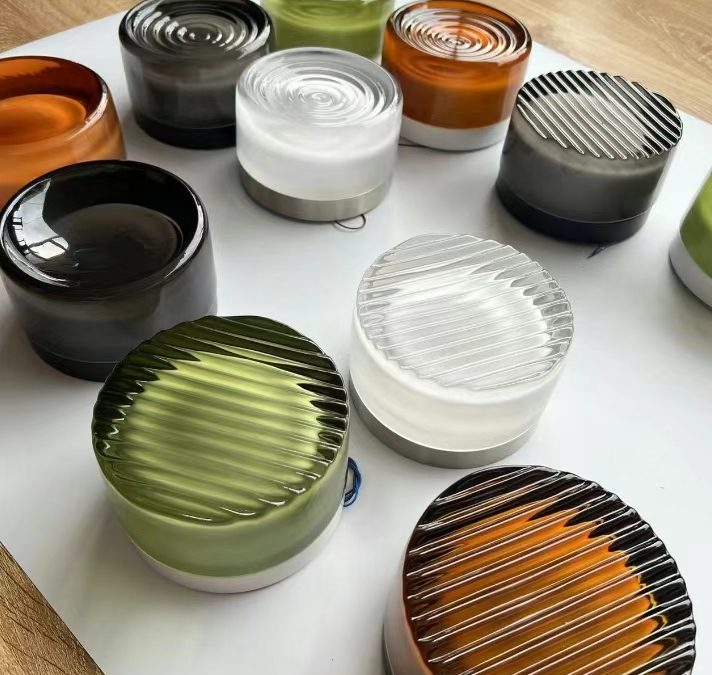 glass lamp shade for portable desk lamp from China lamp glass company SJ