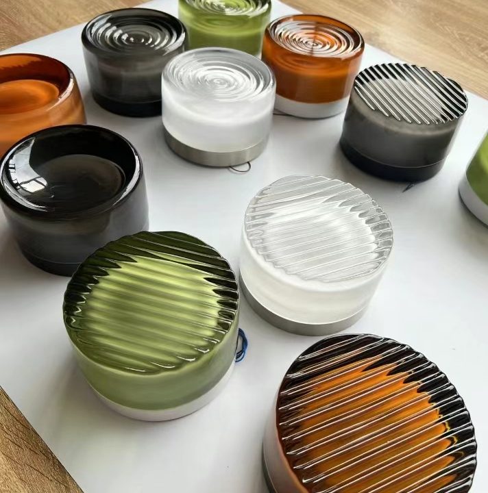 glass lamp shade for portable desk lamp from China lamp glass company SJ