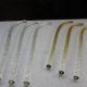 hand blown glass rod for custom chandelier light from china glass fixtures supplier