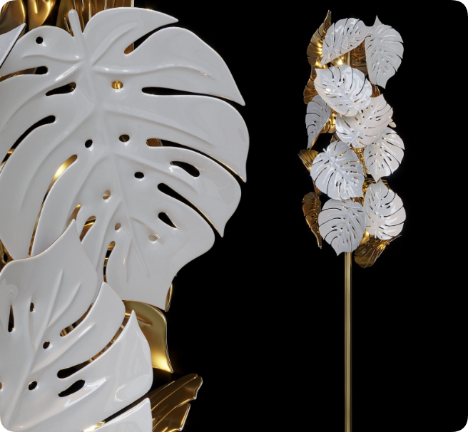 VARGOV DESIGN lighting composition glass elements from China top glass lampshade factory 26811