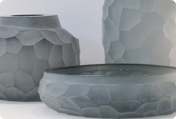 ANTRIM GLASS SHADE FROM CHINA GLASS FACTORY SJMG