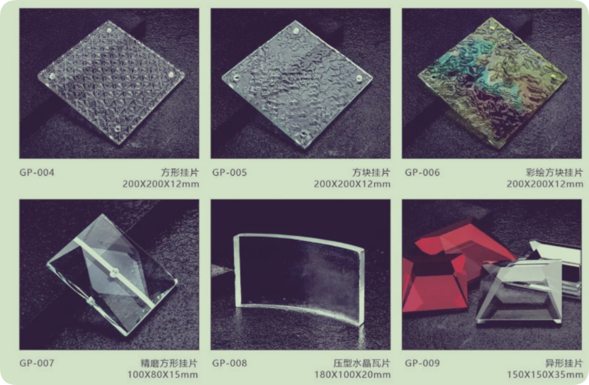 K9 crystal plate decor glass plates from China