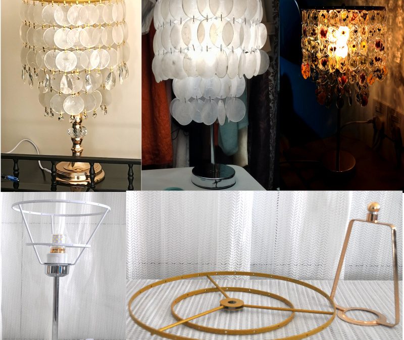 mother of pearl lamp shade supplier from China